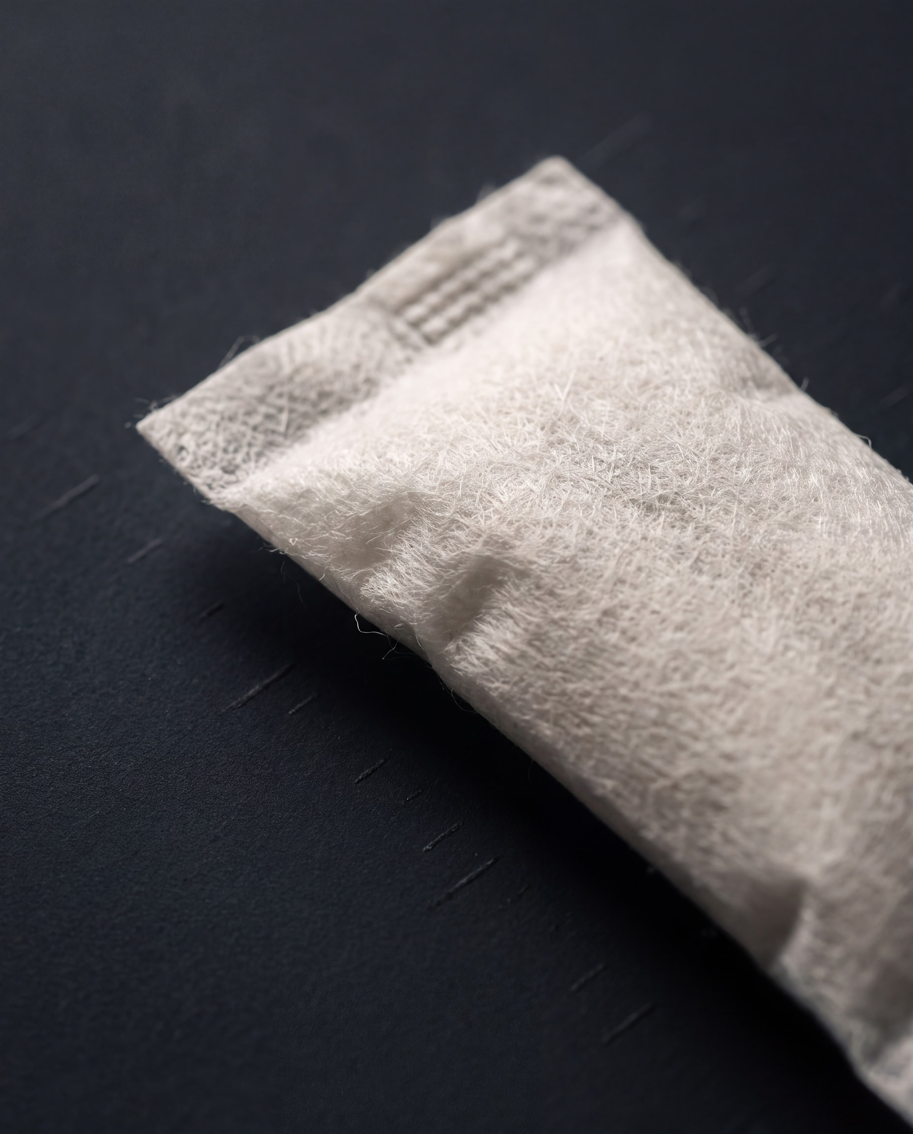Close-up of a Kyte pouch fibre weave